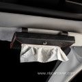 Leather tissue holder car hanging paper towel holder